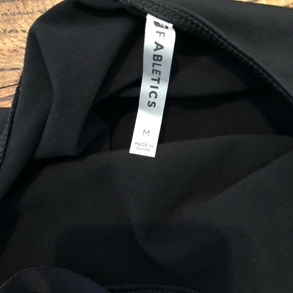 New Black Fabletics Tropez Dress size M/8 - Picture 6 of 7